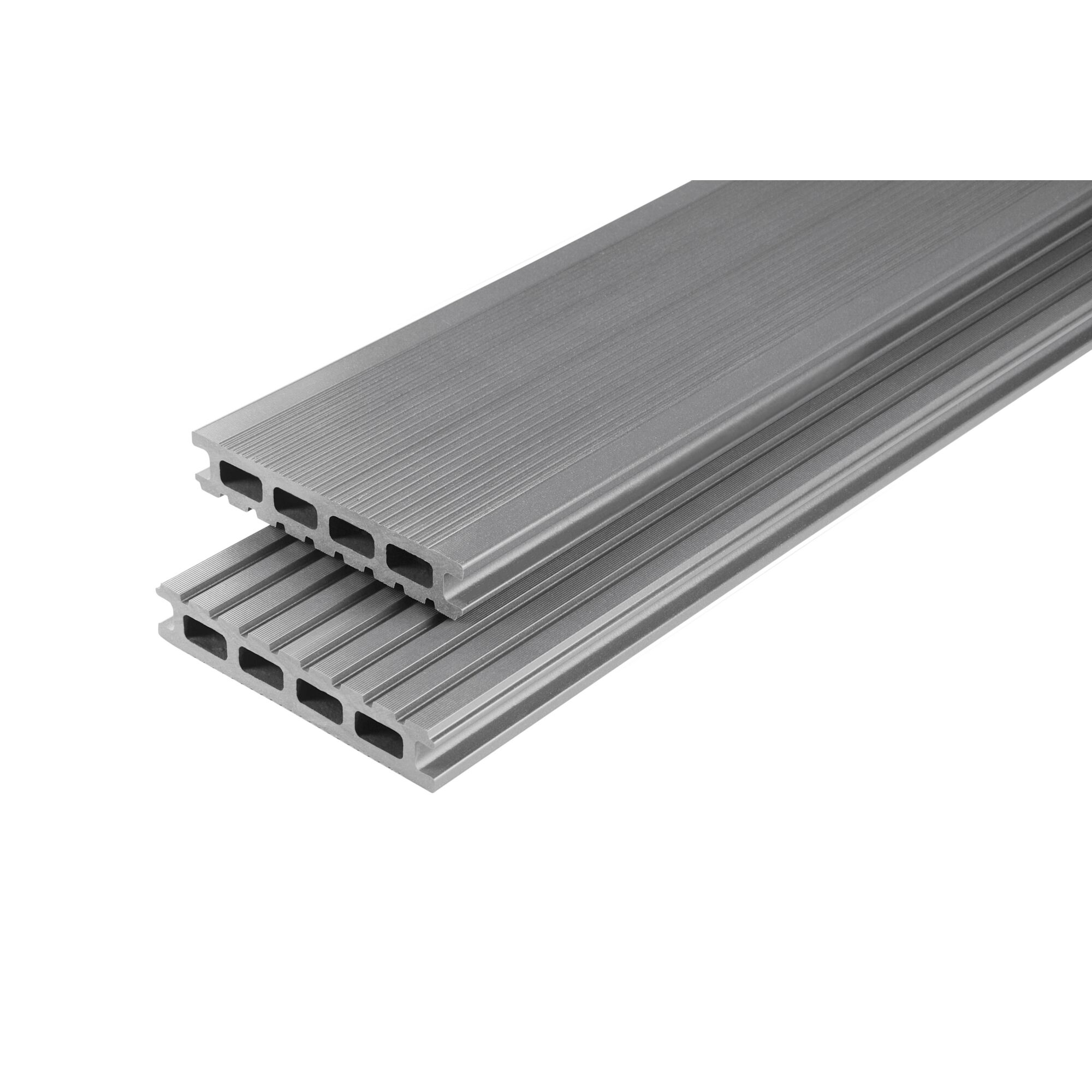 Zwei graue Hohlkammerdielen