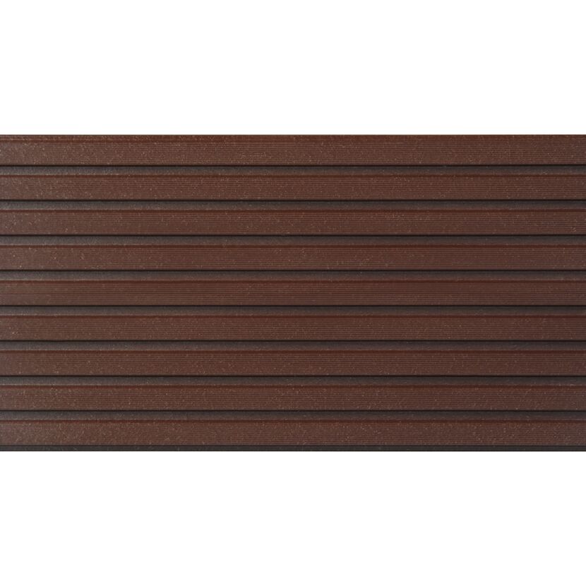 Terrassendiele 'Standard' WPC schokobraun 1000 x 145 x 26 mm