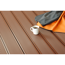 Terrassendiele 'Exklusiv' WPC braun 1000 x 145 x 26 mm