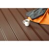 Terrassendiele 'Exklusiv' WPC schokobraun 1000 x 145 x 26 mm