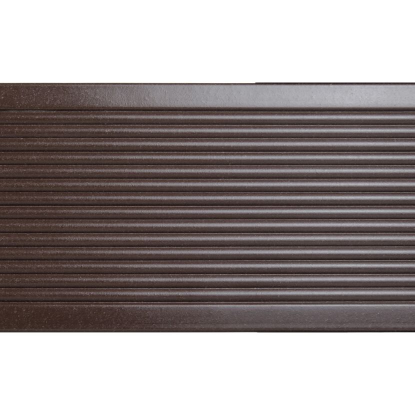 Terrassendiele 'Exklusiv' WPC schokobraun 1000 x 145 x 26 mm
