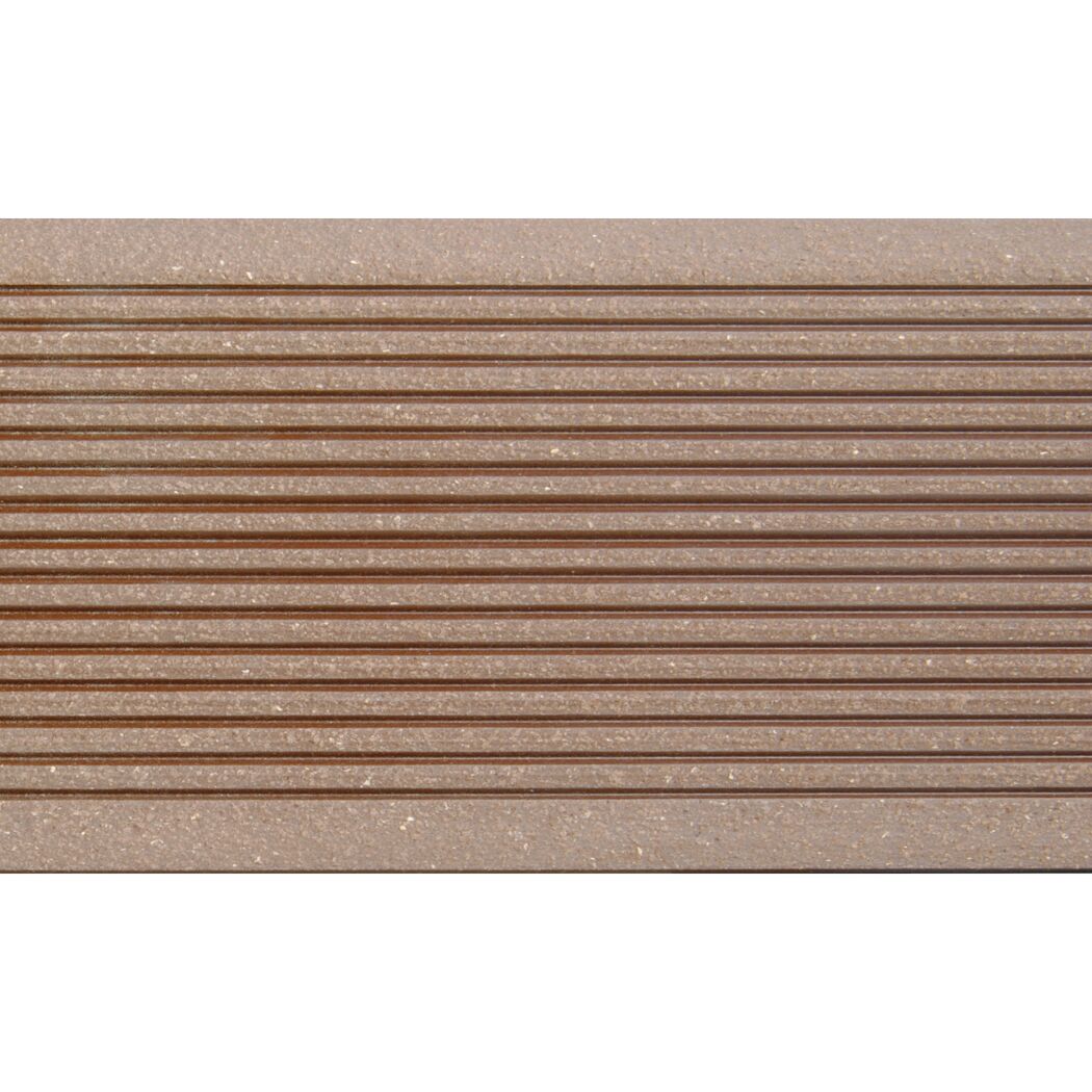 Terrassendiele 'Exklusiv' WPC braun 1000 x 145 x 26 mm