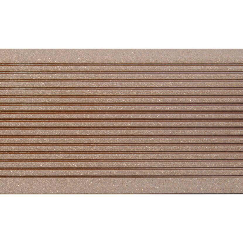 Terrassendiele 'Exklusiv' WPC braun 1000 x 145 x 26 mm