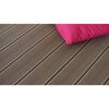 Terrassendiele 'Exklusiv' WPC schokobraun 1000 x 145 x 26 mm