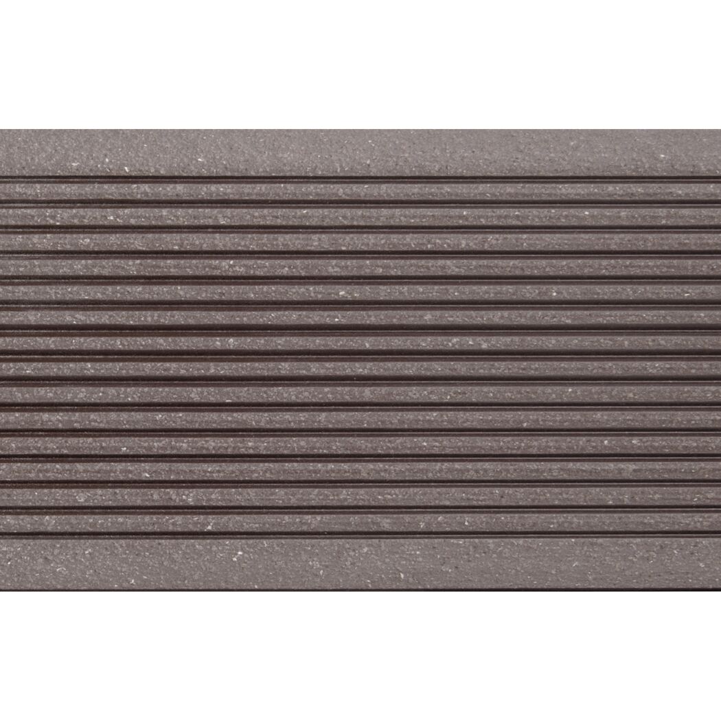 Terrassendiele 'Exklusiv' WPC schokobraun 1000 x 145 x 26 mm