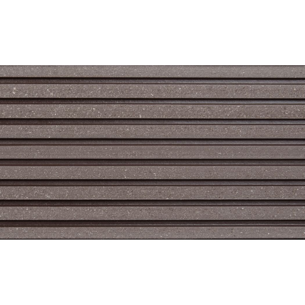 Terrassendiele 'Exklusiv' WPC schokobraun 1000 x 145 x 26 mm
