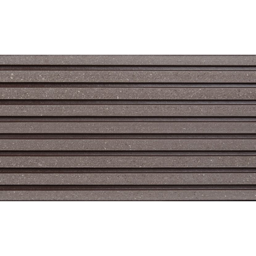Terrassendiele 'Exklusiv' WPC schokobraun 1000 x 145 x 26 mm