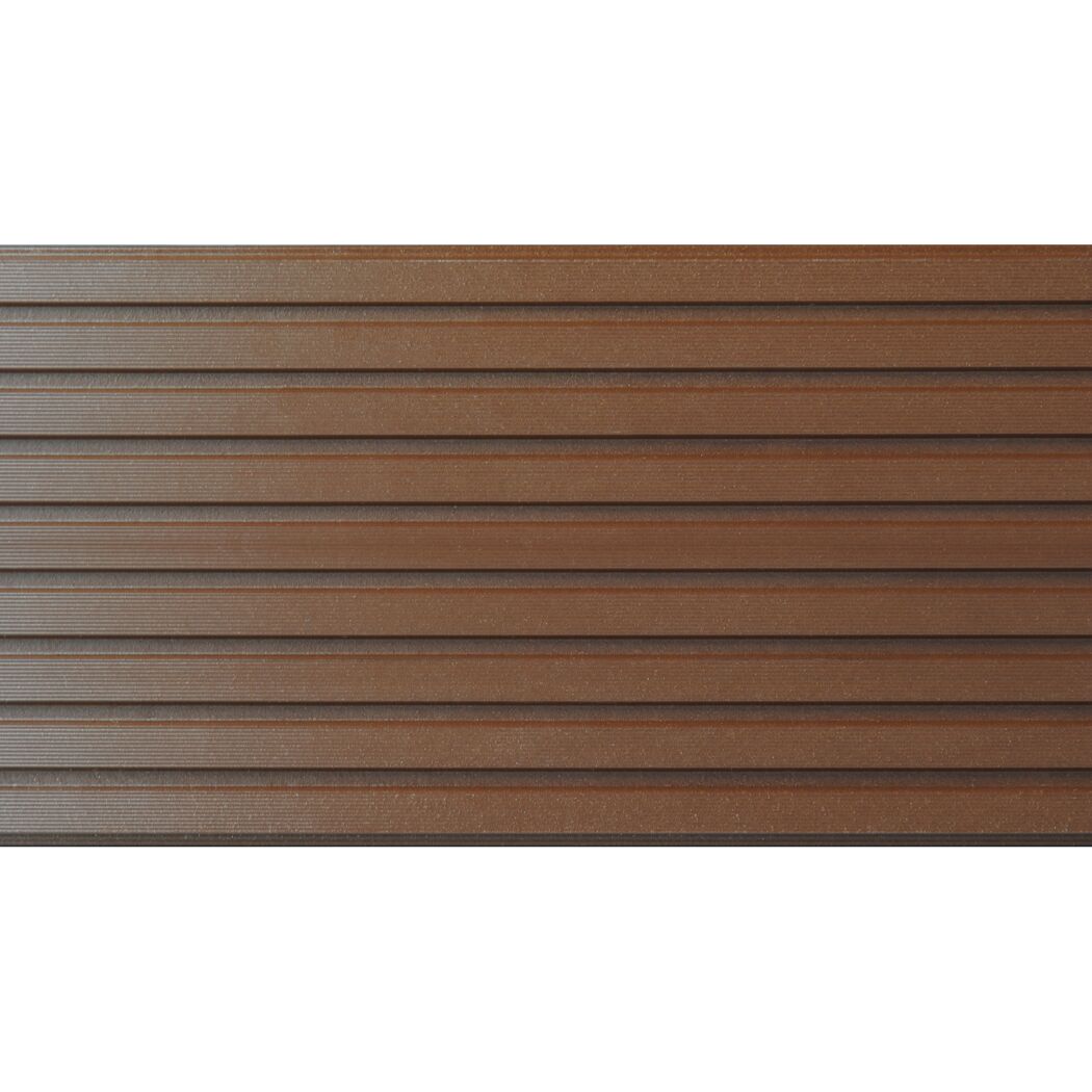 Terrassendiele 'Standard' WPC braun 1000 x 145 x 26 mm