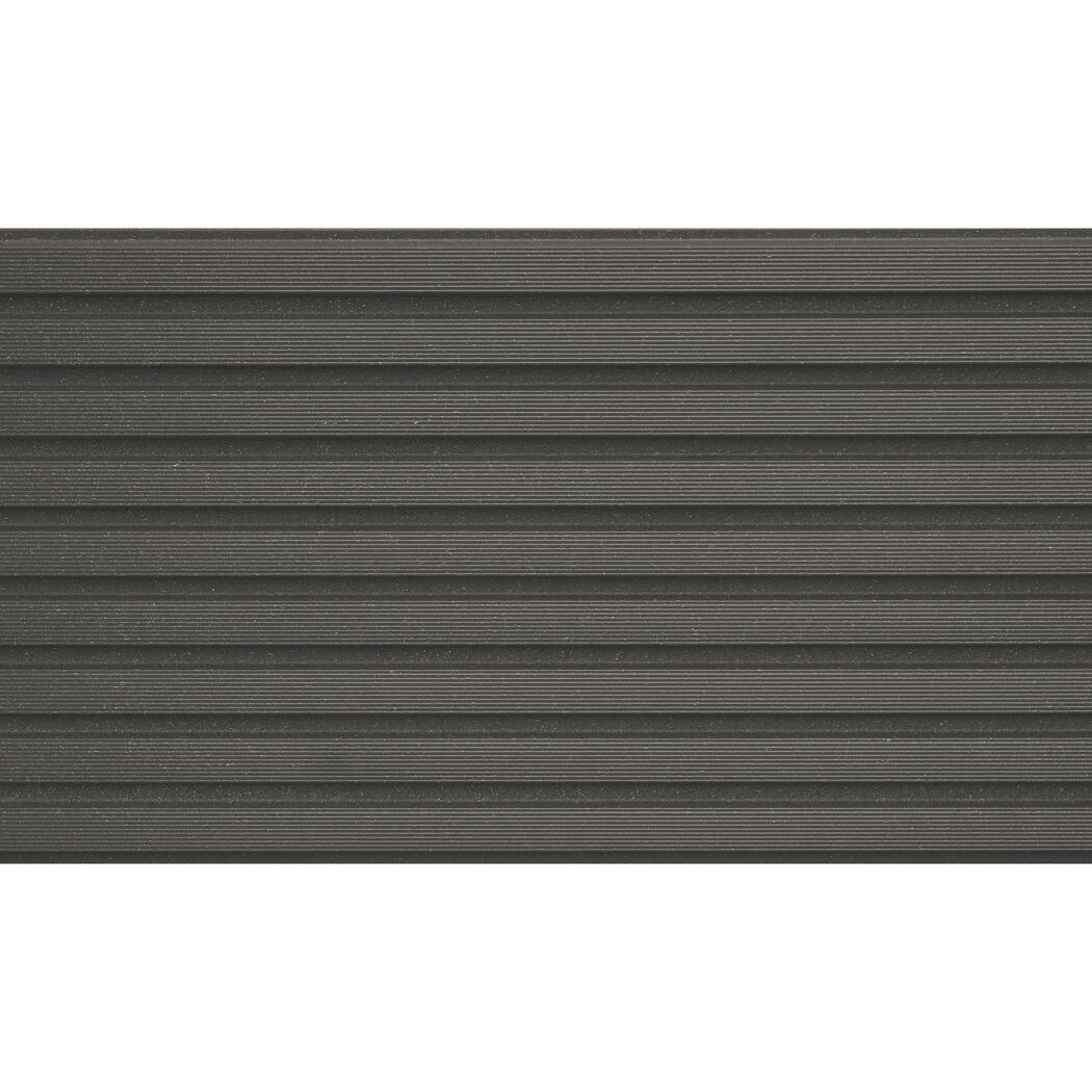 Terrassendiele 'Standard' WPC graubraun 1000 x 145 x 26 mm