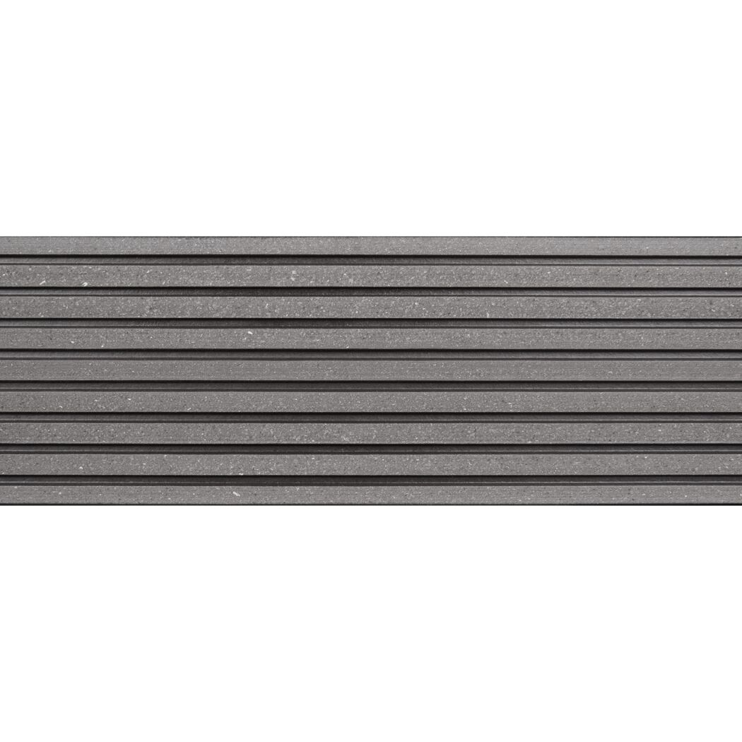 Terrassendiele 'Exklusiv' WPC graubraun 1000 x 145 x 26 mm