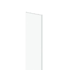 Pfosten-Profil 'Longlife' weiß 0,3 x 3 x 220 cm