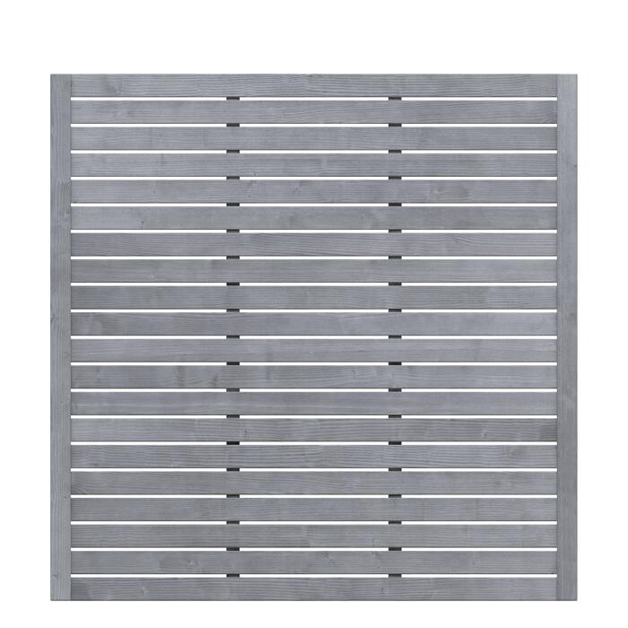 Sichtschutzzaun 'Neo Design' grau 179 x 179 cm