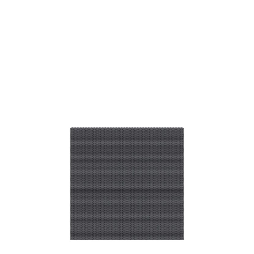 Anthrazitfarbener Webteppich