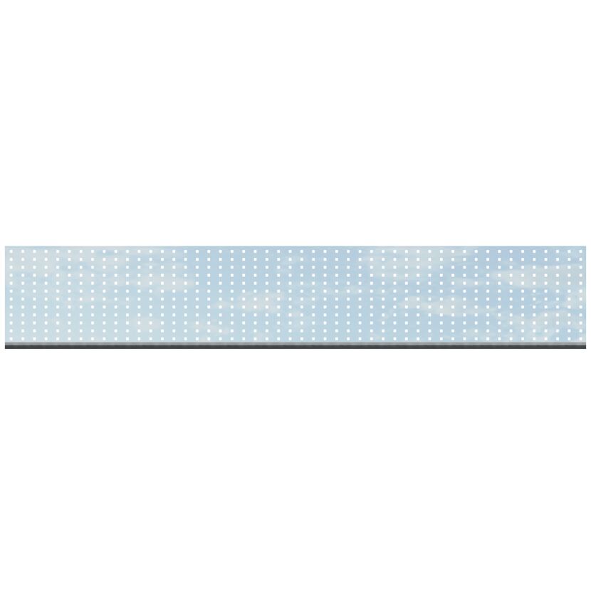 Blaues Dekorprofil Glas Theta