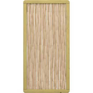 Zaunelement 'Bambu' braun 89 x 179 cm