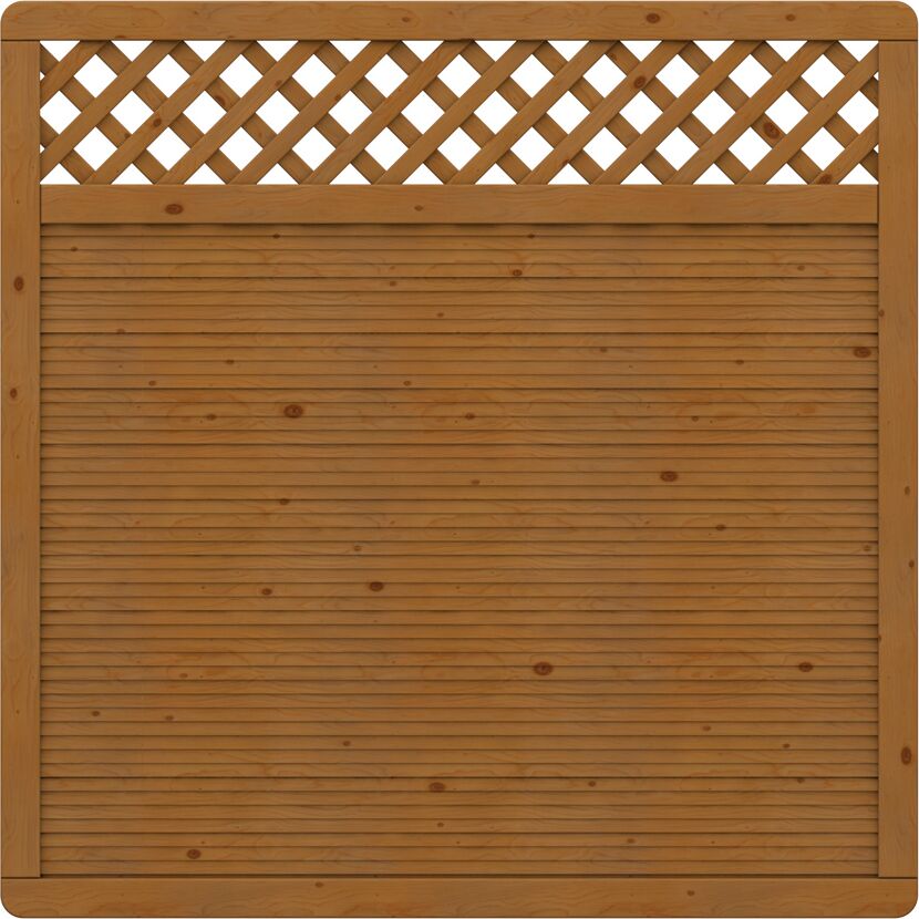 Holz-Sichtschutzzaun ARZAGO