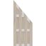JUMBO WPC Anschluss sand Alu, 74x179/90