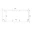 Technische Zeichnung CP Emsland Caravan 404x846cm