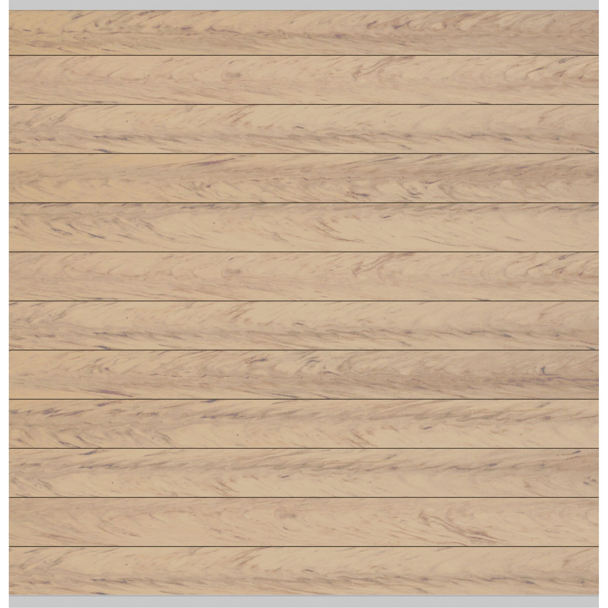 WPC-Zaunfeld sandfarben