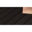 Terrassendielen-Komplettset 'Strukturo' grau/braun 2100 x 3000 mm
