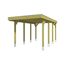 Holzcarport mit EPDM-Dach