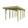 Carport Friesland mit EPDM-Dach