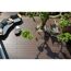 Dielenboden DreamDeck WPC Plati braun mit Gartenmöbeln und Hängematte