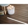 Holzdielen mit integrierter LED-Beleuchtung