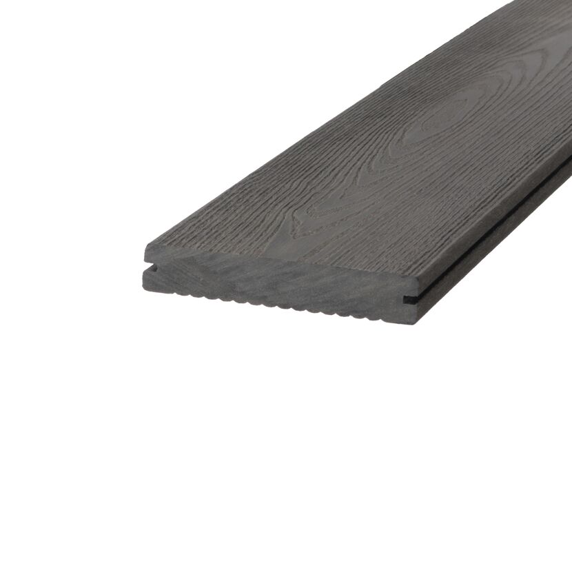 anthrazitfarbene WPC-Diele DreamDeck