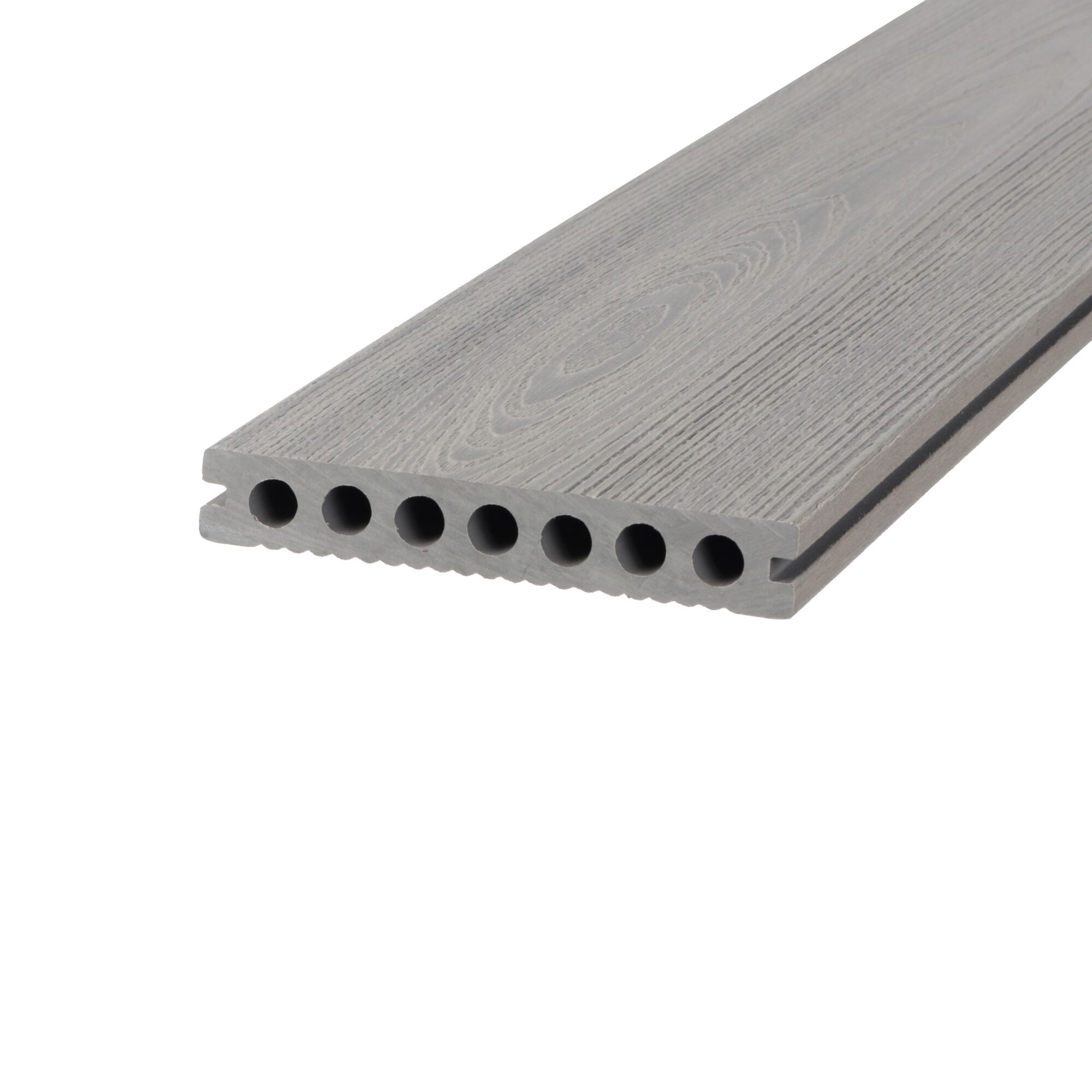 Graue WPC Diele DreamDeck Plus