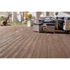 Braune WPC-Terrassendielen DreamDeck Plus verlegt