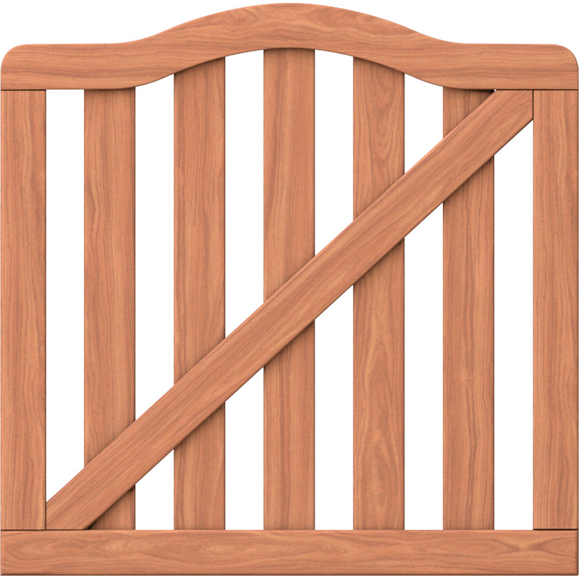 RAJA Hartholz Gartentor