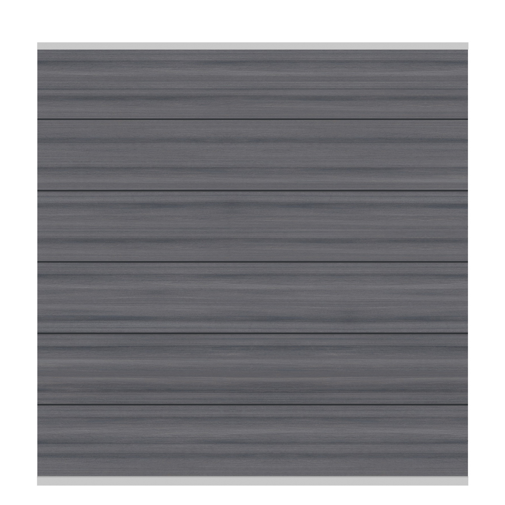 Zaunfeld-Set 'System WPC Platinum XL' grau 178 x 183 x 2 cm + product picture