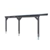 Graues Carport CP Vogtland 300 x 541 cm mit Dach