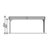 Zeichnung Carport Friesland Set 7