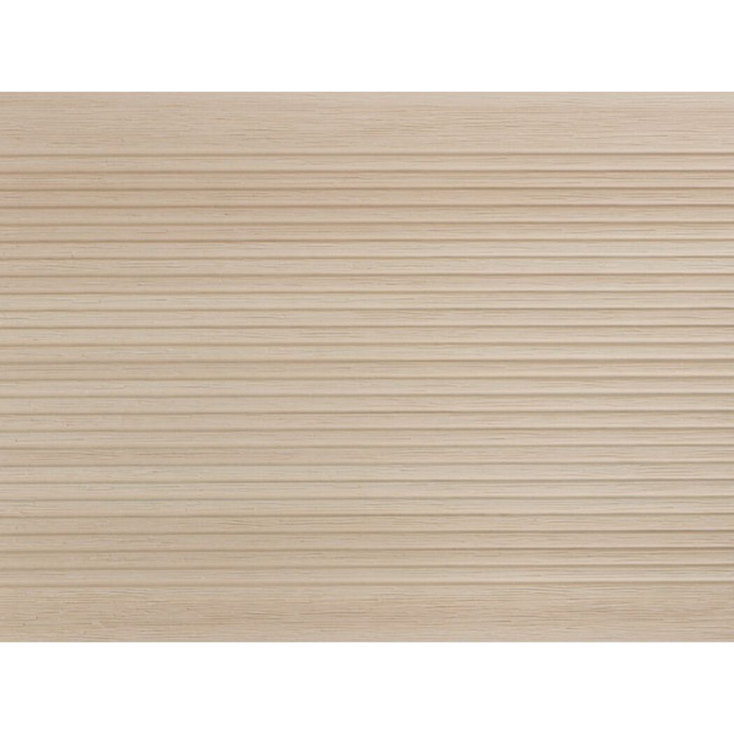 Gerippte Oberfläche der WPC-Diele DreamDeck Platinum creme