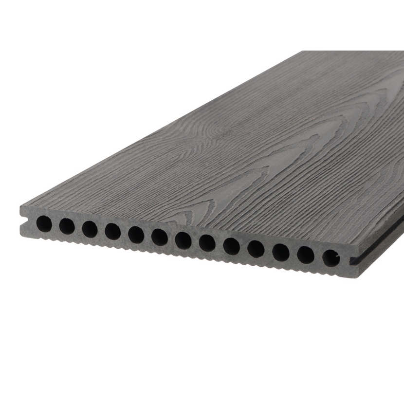 Graue WPC Diele DreamDeck Plus XL
