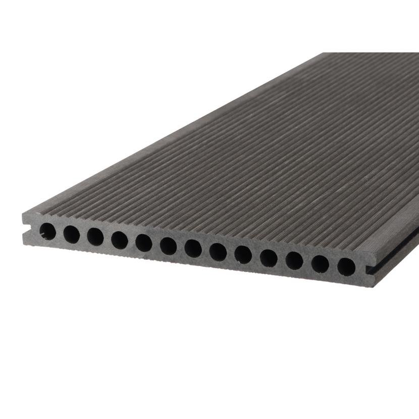 Graue WPC Diele DreamDeck Plus XL