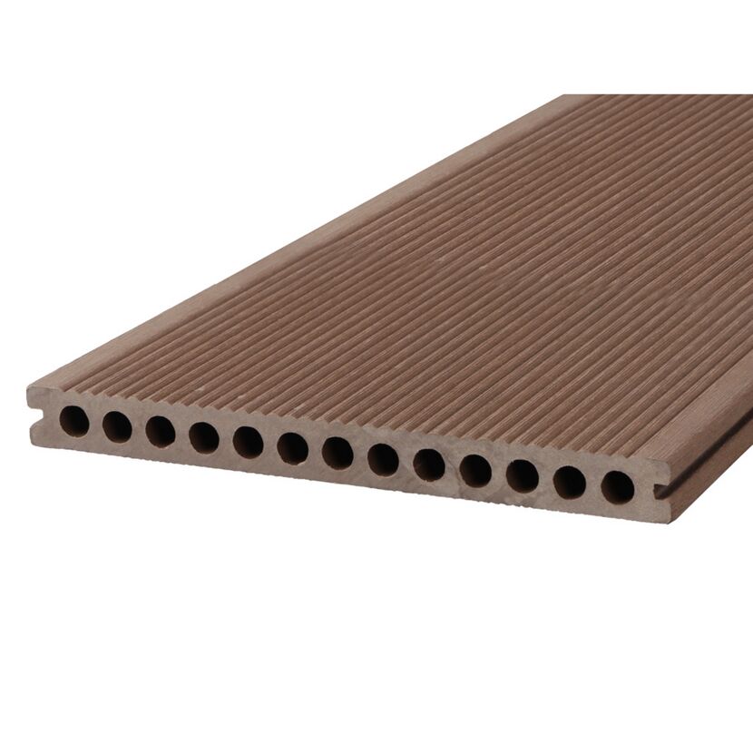 Braune WPC Diele DreamDeck Plus XL