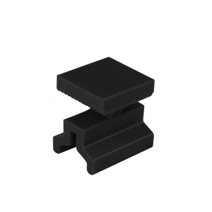 Montageclip für WPC-Dielen, schwarz 25 Stück