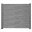 Betonzaunplatte 'Standard Timber' 200 x 38,5 x 3,5 cm grau