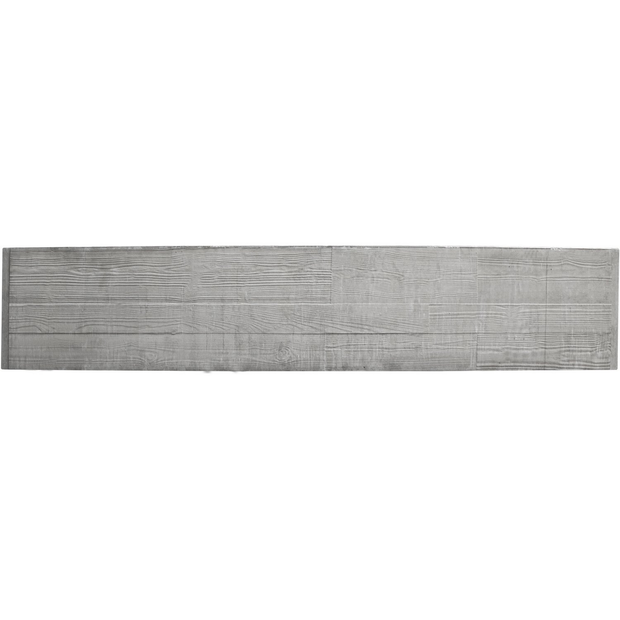 Betonzaunplatte 'Standard Timber' 200 x 38,5 x 3,5 cm grau + product picture