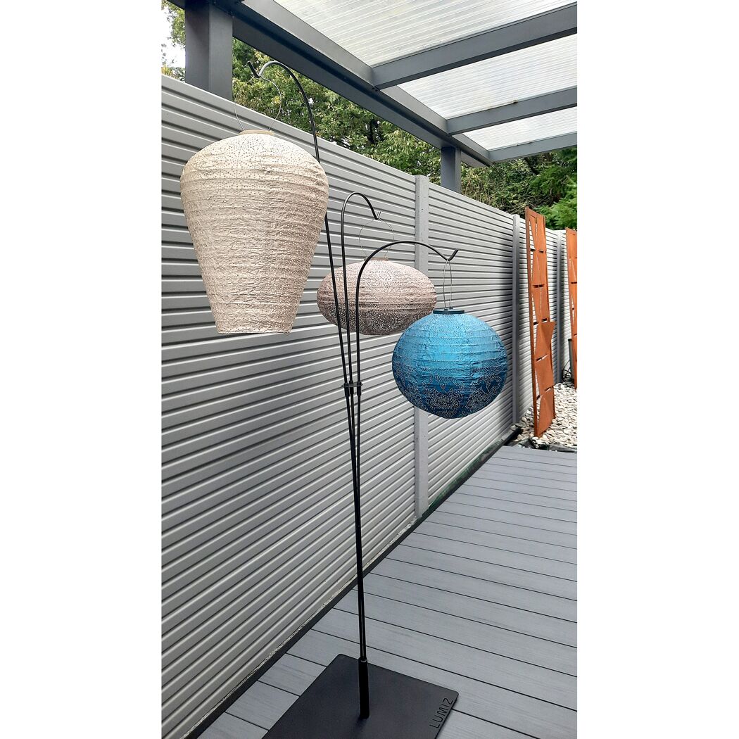 Betonzaunplatte 'Standard Linear' 200 x 38,5 x 3,5 cm grau