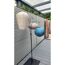Betonzaunplatte 'Standard Linear' 200 x 38,5 x 3,5 cm grau