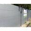 Betonzaunplatte 'Standard Linear' 200 x 38,5 x 3,5 cm grau