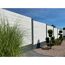 Betonzaunplatte 'Standard Prestige' 200 x 38,5 x 3,5 cm grau