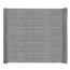 Betonzaunplatte 'Standard Prestige' glatt 200 x 38,5 x 3,5 cm grau