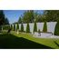 Betonzaunplatte 'Standard Casa Borsika' 200 x 38,5 x 3,5 cm grau