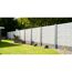 Betonzaunplatte 'Standard Fels' 200 x 38,5 x 3,5 cm grau