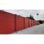 Betonzaunplatte 'Standard Stein' glatt 200 x 38,5 x 3,5 cm grau
